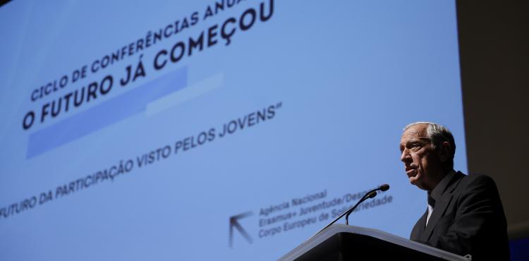 Presidente da República encerrou conferência “O futuro da participação visto pelos jovens”